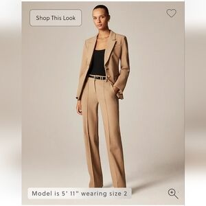 J. Crew Tan Pantsuit